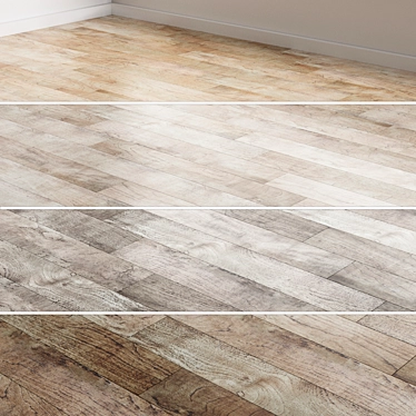 Versatile Oak Flooring Collection 3D model image 1 