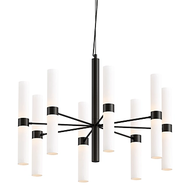 Sophisticated Chandelier Model for VRay 3D model image 1 