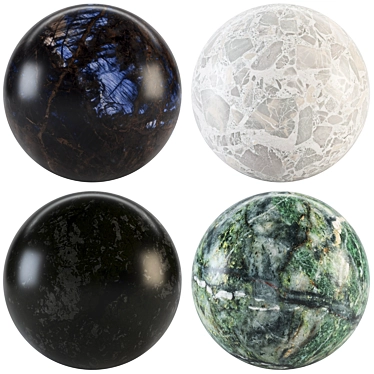 Marble 107 Texture Collection Set 3D model image 1 