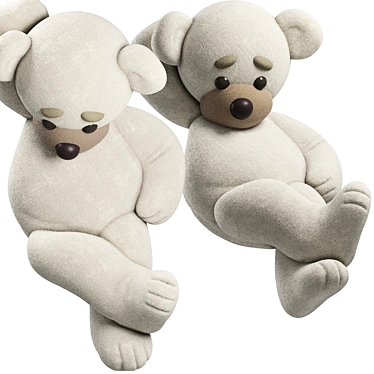 Title: Chill Bear Soft Toy 3D model image 1 