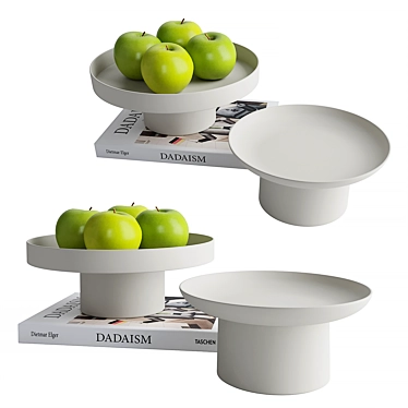 Elegant Decor Tray Set 3D model image 1 