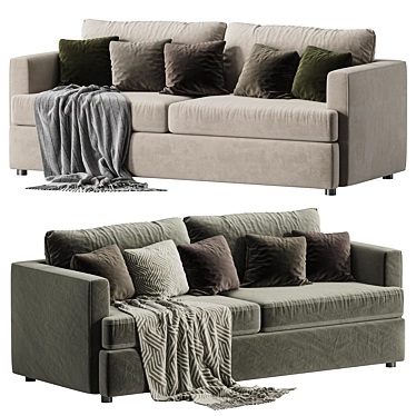  Modern Lounge Sofa Collection 3D model image 1 