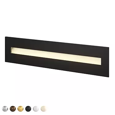 Step Light LED Recessed Fixture 3D model image 1 