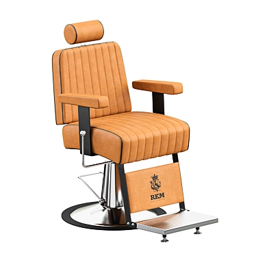 Leather barber chair by REM