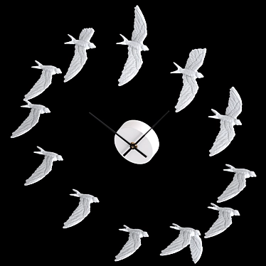 Swallow X Timekeeper 3D model image 1 