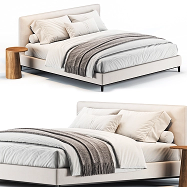 Elegant Andersen Bed 2013 3D model image 1 