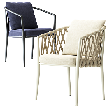 Erica outdoor chair by BeB Italia