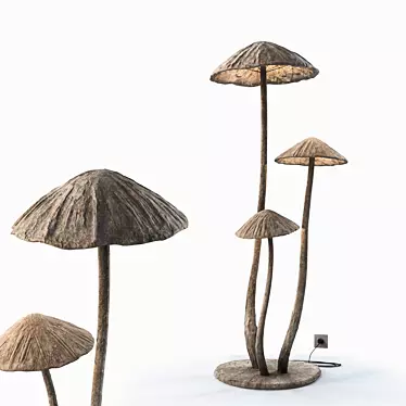 Floor lamp mushrooms