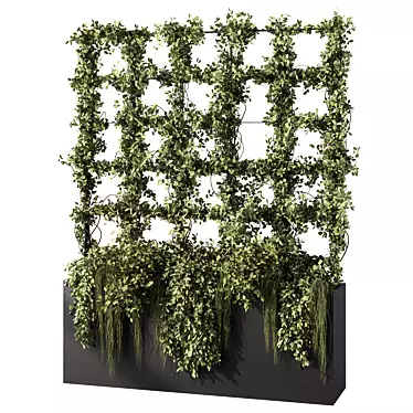 Outdoor Oasis Pergola Set 3D model image 1 