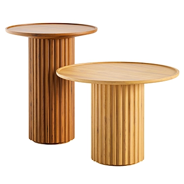 Italian Design CAPITELLO Table Configuration 3D model image 1 