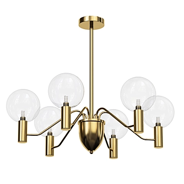 MORTEN L6 Pendant Chandelier 3D model image 1 