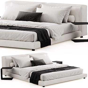 Modern Living Divani NeoWall Bed 3D model image 1 