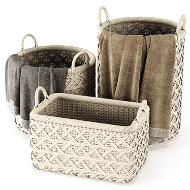 Sag Harbor Rattan Basket