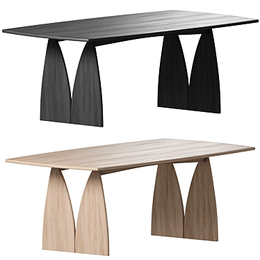Minimalist Modnodesign Table 200x100x76cm 3D model image 1 