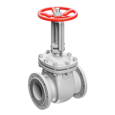 Manual Drive Valve 3D model image 1 