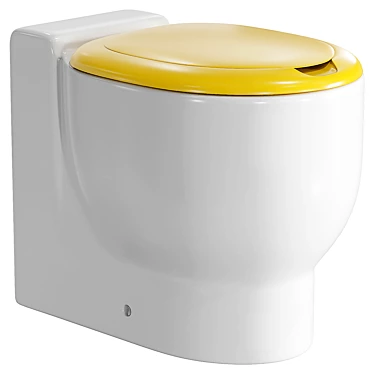 Saniline MINIME Children's Ceramic Toilet 3D model image 1 