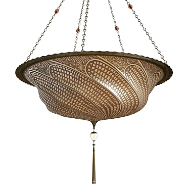 Scudo Saraceno Glass lamp Gold mosaic