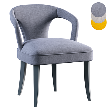 Modern Mary Q Chair Rendered 3D model image 1 