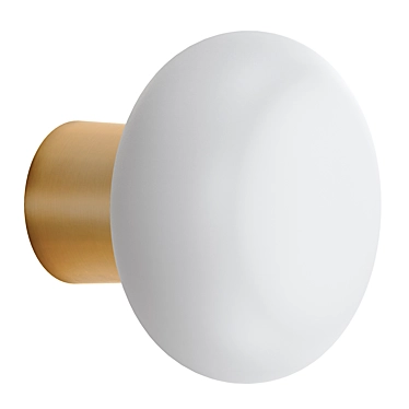 Modern chic wall light, Faith 3D model image 1 