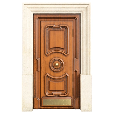 Classic Door 1100mm 3D Model 3D model image 1 