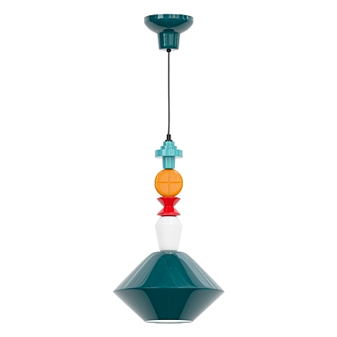 Ferroluce Lariat C2510 Pendant Light 3D model image 1 