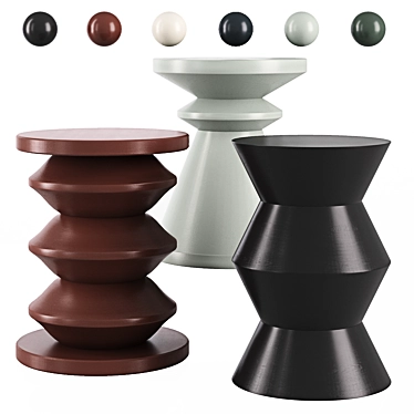 Essence 3-Piece Am.pm Table Set 3D model image 1 