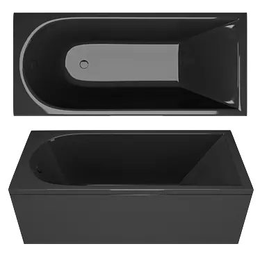 Toni Arti Acrylic Soaking Tub 3D model image 1 