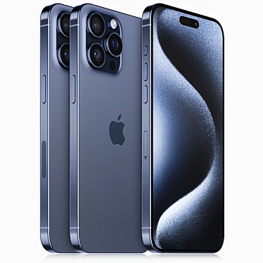 iPhone 15 Pro MAX Render Model 3D model image 1 