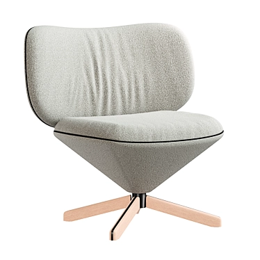 Modern Comfort: Tortuga Sancal Chair 3D model image 1 