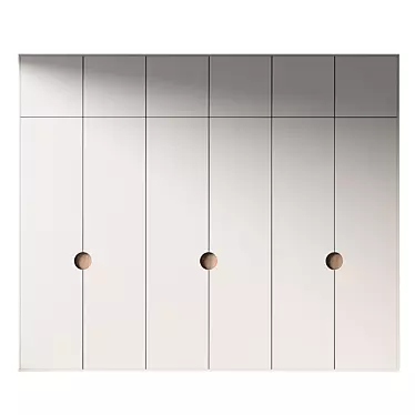 Modern Wardrobe Model 149 3D model image 1 