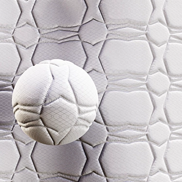 Customizable Fabric Mattress Textures 3D model image 1 