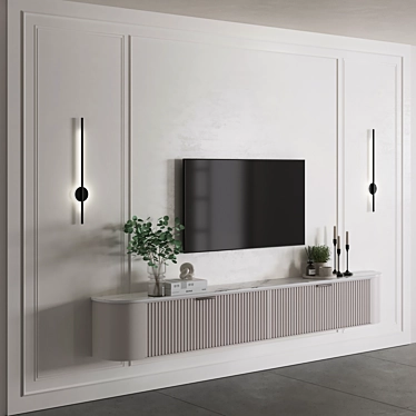 TV Wall Set 02