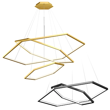 Centersvet PDNT Six Pendant Light 3D model image 1 