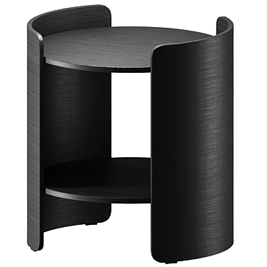 Elegant Pedrali Bedside Table 3D model image 1 