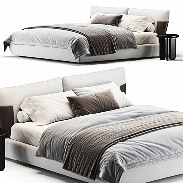 Modern Blend Bed 2013 Model 3D model image 1 