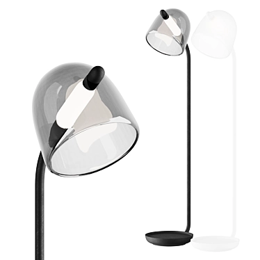 Elegant Floor Lamp BROKIS MONA 3D model image 1 