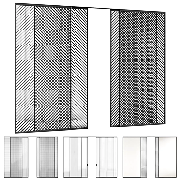 Sliding Door Collection by ADL 3D model image 1 