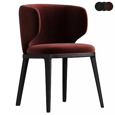 Modish Fabric Armchair MISS JOY 3D model image 1 