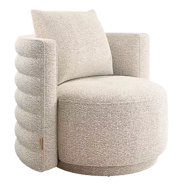 Compact Swivel Chair Dantone Buddy L 3D model image 1 