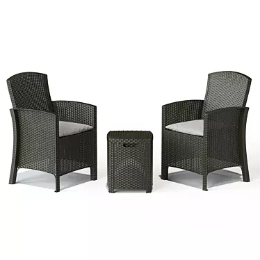 Wicker furniture set