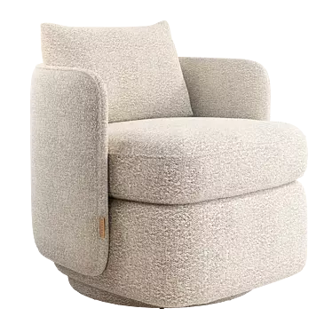 Dantone Home Dandy Swivel Chair 3D model image 1 