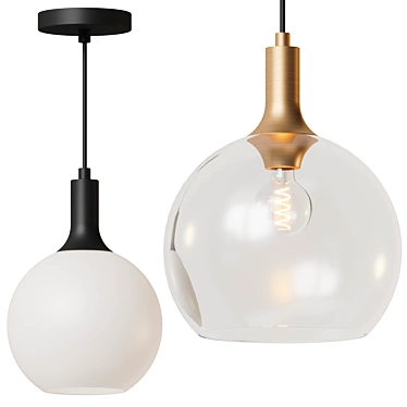 Luxurious Classic Castilla Pendant Light 3D model image 1 