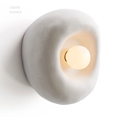 Odette Wall Sconce, Modern Design 3D model image 1 