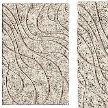 Luxurious Florida Shag Rug 3D model image 1 