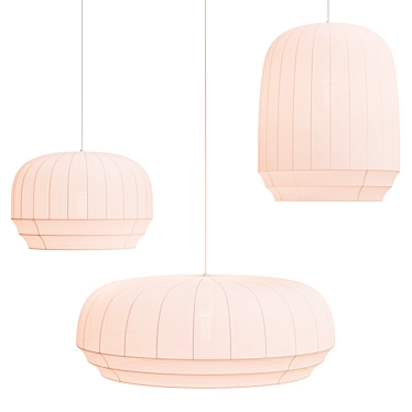 Elegant Tradition Pendant Light 3D model image 1 