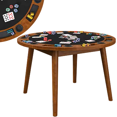 Versatile Legacy Game Table 3D model image 1 