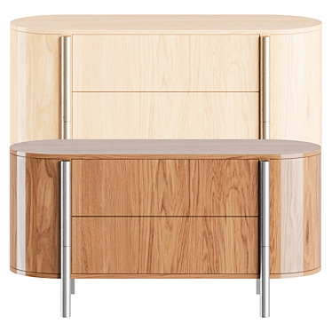 Tarantino Drawer Chest Lorenza Bozzoli 3D model image 1 