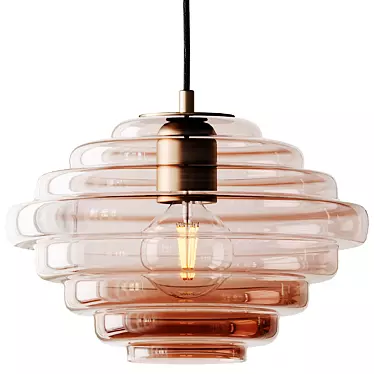 Naranza Glass Suspension Light_SUSPENSE 3D model image 1 