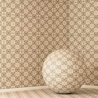 Moroccan Tiles 4K Texture Pack 3D model image 1 