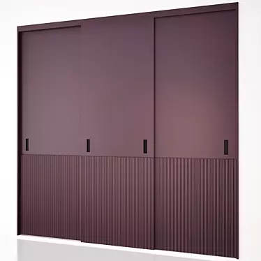 Brooks Wardrobe Closet 3D model image 1 